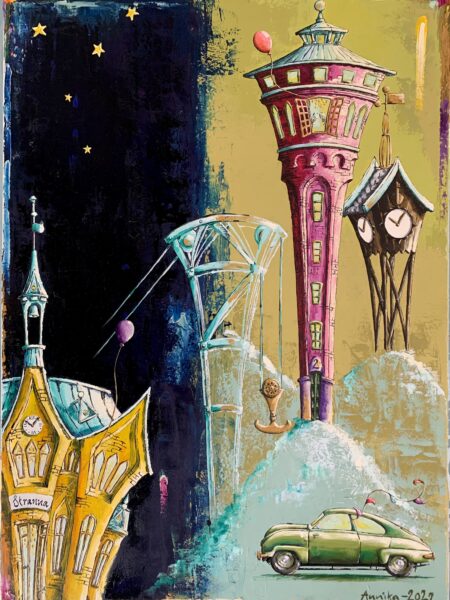 Stjärnklart 65*90 cm 4600 kr